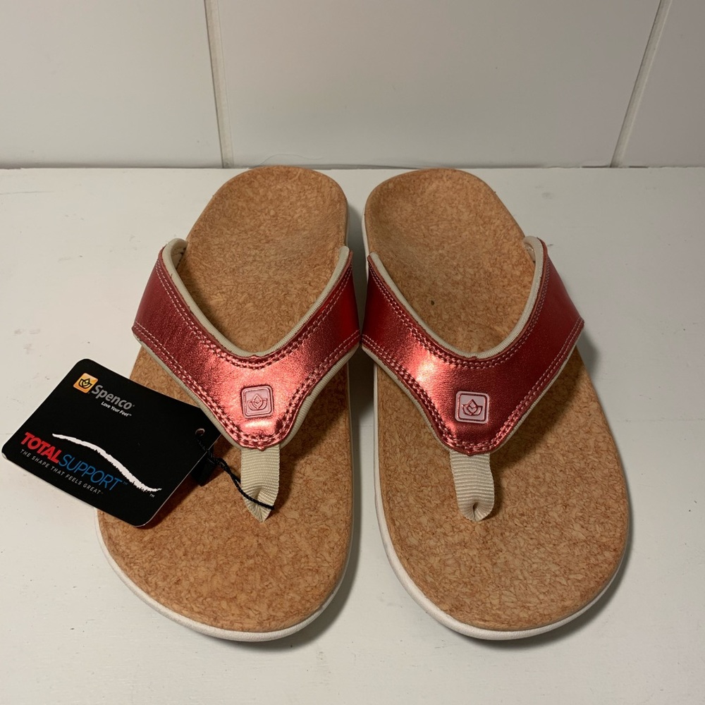 Spenco Orthotic Total Support Thong Sandals